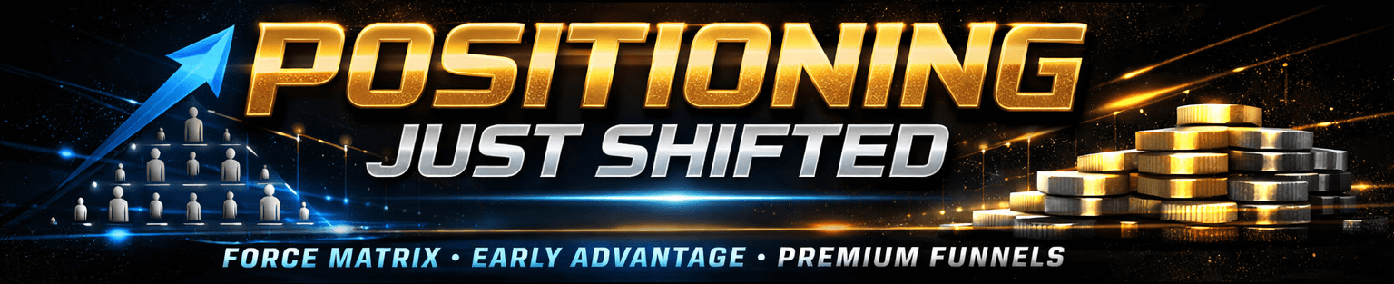 Positioning graphic banner